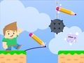 Xogo Aventuras de Thomas: Debuxar e Borrar en liña