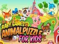 Xogo Xogos para Bebés: Puzzle de Animais para Nenos en liña