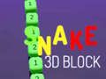 Xogo Serpente 3D Bloque en liña