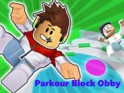 Xogo Parkour Bloque Obby en liña