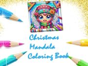 Xogo Libro de colorear mandalas de Nadal en liña