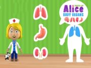 Xogo Mundo dos Órganos do Corpo de Alice en liña