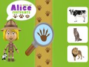 Xogo Mundo das pegadas de Alice en liña