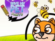 Xogo Salva a mi Festa de Mascotas en liña