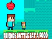 Xogo Batalla de Amigos: Comer Comida en liña