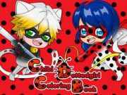Xogo Libro de colorear Nena Chibi con Puntos en liña Xogo Libro de colorear Nena Chibi con Puntos en liña