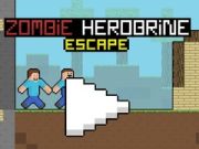 Xogo Escape do Zombie Herobrine en liña Xogo Escape do Zombie Herobrine en liña