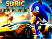 Xogo Sonic Corre por Lamborghini en liña Xogo Sonic Corre por Lamborghini en liña