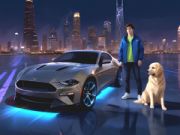 Xogo Condutor de Mustang na Cidade en liña