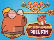 Xogo Salva os cativos capybara Pull Pin en liña