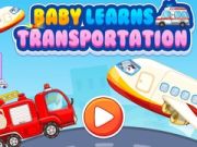 Xogo Bebé Aprende de Transporte en liña