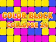 Xogo Colapso de bloques de cor 24 en liña