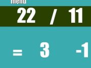 Xogo Cuestionario de Matemáticas de División en liña