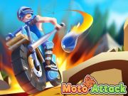 Xogo Ataque de Moto en liña