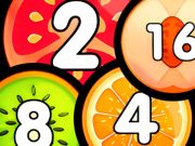 Xogo Merge Balls Shooter 2048 Conecte as froitas en liña