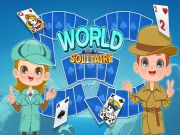 Xogo World Solitaire Tripeaks en liña