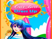 Xogo Cat Girl Dress Up en liña