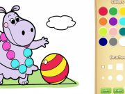 Xogo Libro para colorear animais de granxa para nenos en liña