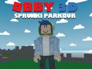 Xogo OBBY 3D Sprunki Parkour en liña