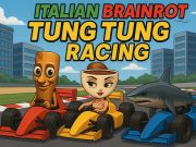 Xogo Italiano Brainrot Tung Tung Racing en liña