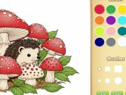 Xogo Libro para colorear de animais de debuxos animados para nenos en liña