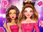 Xogo Look estético de famosos Barbiecore en liña