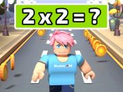 Xogo Runner de matemáticas en liña