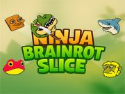Xogo Ninja Brainrot Slice en liña