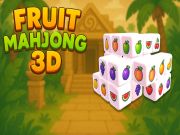 Xogo Froita mahjong 3d en liña