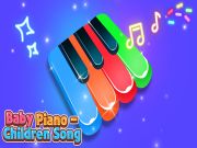 Xogo Canción para nenos de piano para bebés en liña