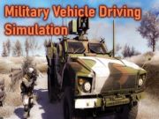 Xogo Simulación de condución de vehículos militares en liña