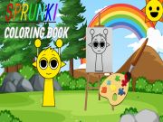 Xogo Libro para colorear Sprunki en liña