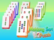 Xogo Mahjong ordenar o crebacabezas en liña
