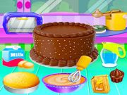 Xogo Bakería para cociñar de bolos para nenos en liña