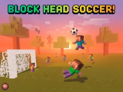 Xogo Block Head Soccer en liña