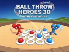 Xogo Ball Throw Heroes 3D en liña