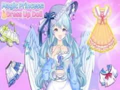 Xogo Vestido de princesa máxica en liña