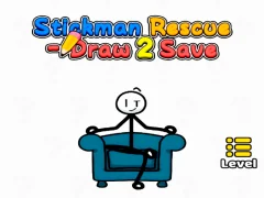 Xogo Stickman Rescue Draw 2 Gardar en liña