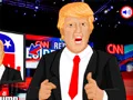 Xogo Donald Trump contra Hillary Clinton en liña