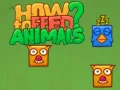 Xogo Como alimentar aos animais? en liña Xogo Como alimentar aos animais? en liña