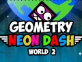 Xogo Xeometría: Mundo Neon Dash 2 en liña