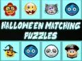 Xogo Puzzles de coincidencia de Halloween en liña