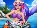 Xogo Estilo de Maquillaxe da Princesa Sereia en liña Xogo Estilo de Maquillaxe da Princesa Sereia en liña