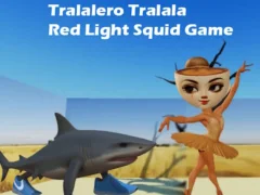 Xogo Xogo Tralalero Tralala Red Light Squid Game en liña