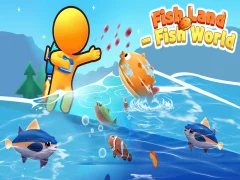 Xogo Fish Land Fish World en liña