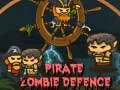 Xogo Defensa de Zombis Piratas en liña