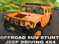 Xogo Condución de Jeep SUV Offroad 4x4 en liña