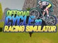 Xogo Simulador de Carreras de Bicicleta Offroad 3D en liña