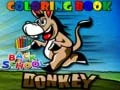 Xogo De volta á escola: Libro de colorear 'Burro' en liña Xogo De volta á escola: Libro de colorear 'Burro' en liña
