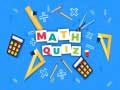 Xogo Xogo de Quiz de Matemática en liña